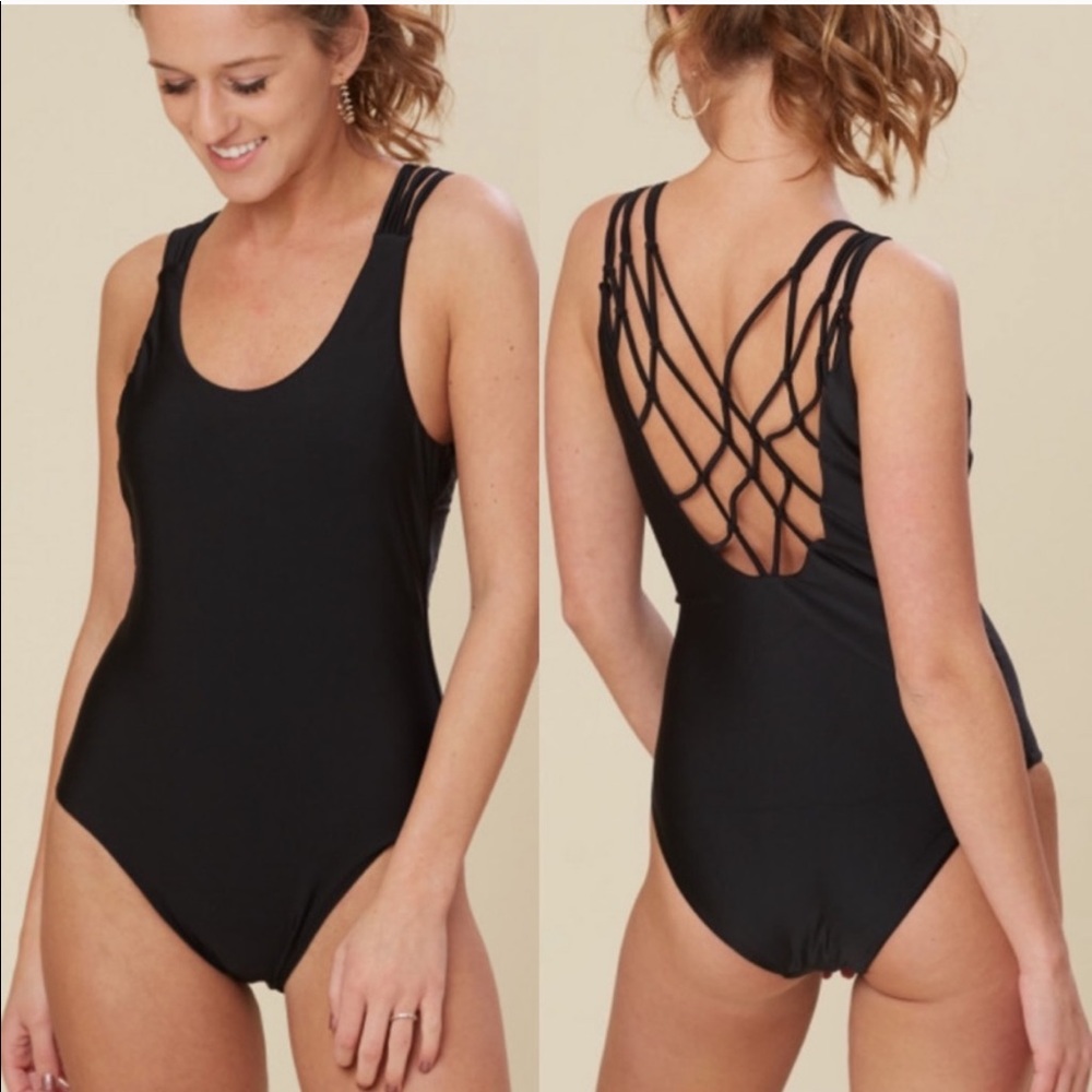NEW Altar’d State Kaiulani One Piece Strappy Back Swim
